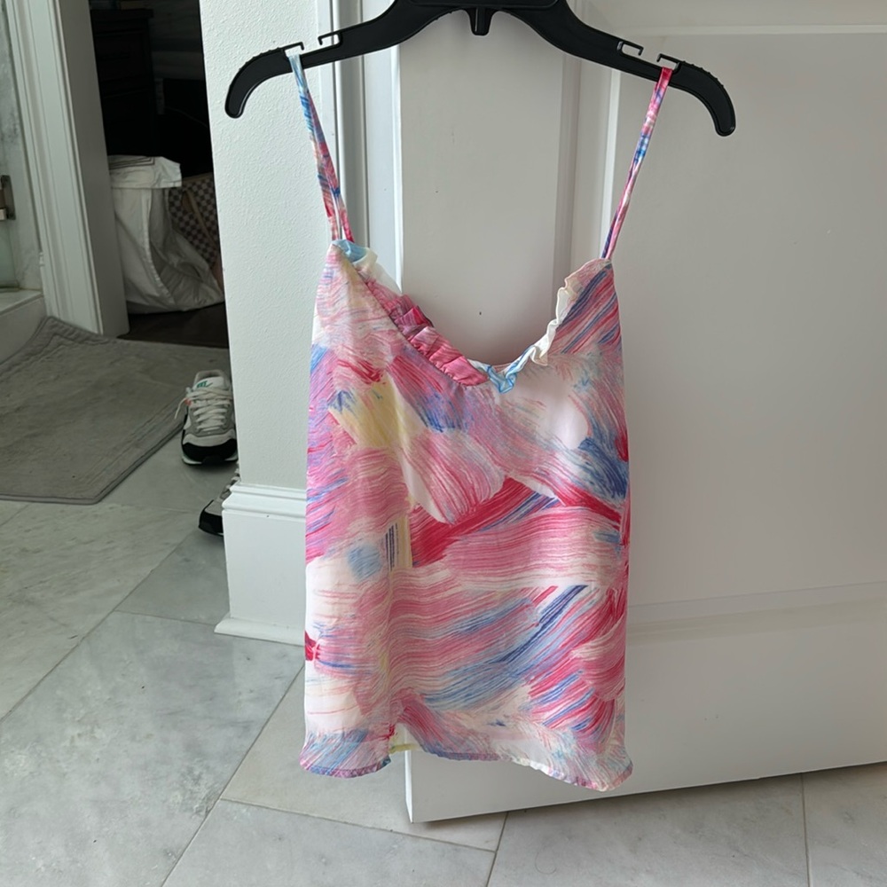 Watercolor tank